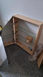 Luxe Spiegelkast badkamer met stopcontact, Ophalen, Nieuw, Spiegelkast