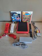 Nintendo WII Mini Red Version compleet + Mario & Donkey Kong, Games en Spelcomputers, Spelcomputers | Nintendo Wii, Ophalen, Zo goed als nieuw