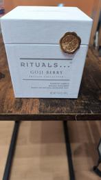 Rituals bougie sacred saffron et goji berry 360gr neuve, Huis en Inrichting, Ophalen of Verzenden, Nieuw, Kaars