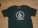 T-SHIRT ZWART MERK VOLCOM - MAAT M – NIEUW, Noir, Taille 48/50 (M), Volcom, Enlèvement ou Envoi