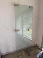 glazen dubbel deur, Ophalen, Gebruikt, 120 cm of meer, Binnendeur