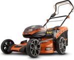 Powerplus Dual Power POWDPG7568 Accu grasmaaier, Tuin en Terras, Grasmaaiers, Ophalen, Cirkelmaaier, Accu-grasmaaier, Zo goed als nieuw