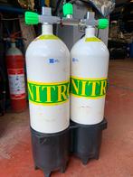 Bi 2 x 10l - 300bar - NX gekeurd sinds 02/25, Watersport en Boten, Duiken, Ophalen, Gebruikt, Duikfles