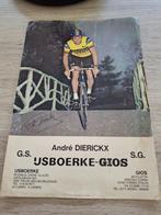 A4 postkaart poster wielrennen Ijsboerke Gios André Dierickx, Ophalen of Verzenden, Gebruikt, Poster, Plaatje of Sticker