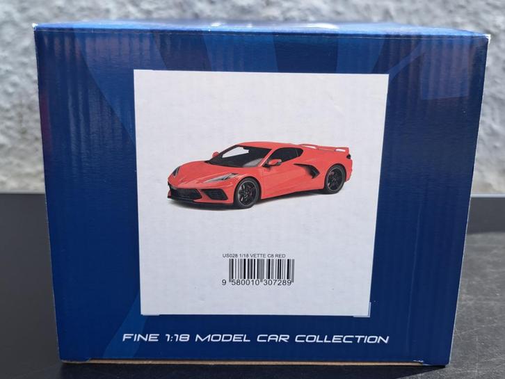 chevrolet corvette C8 GTspirit US 1:18ème, Hobby en Vrije tijd, Modelauto's | 1:18, Nieuw, Auto, Overige merken, Ophalen of Verzenden