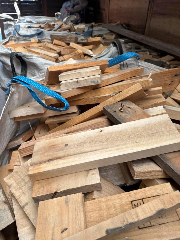 Brandhout pallethout, Doe-het-zelf en Bouw, Hout en Planken, Ophalen