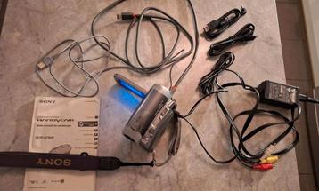 Mini camera SONY DCR-HC90E Transfert vidéo+ cable usb et TV, Enlèvement, Comme neuf, Sony