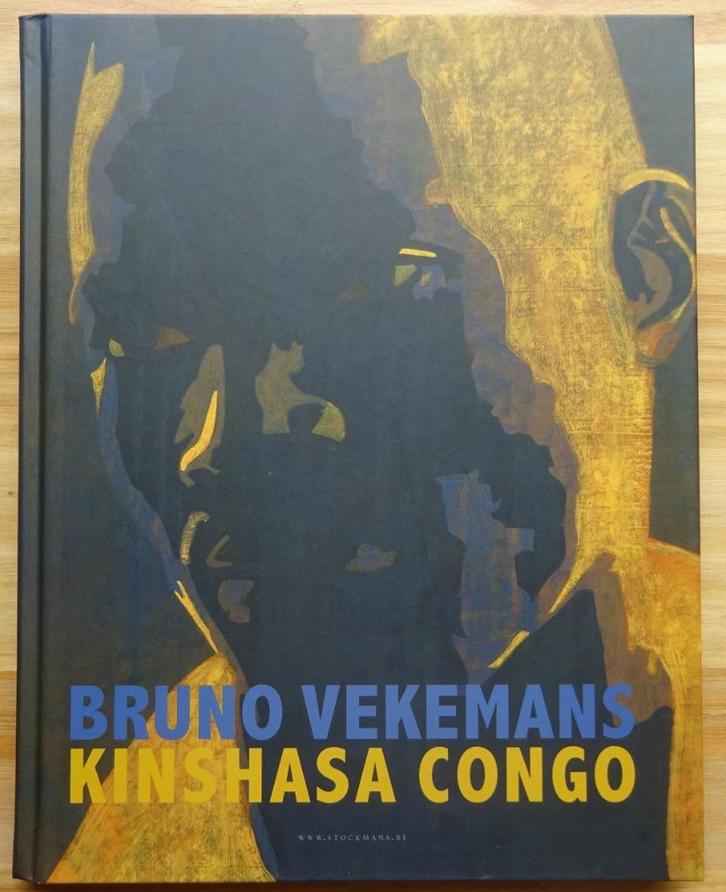 Bruno Vekemans, 2008 Boek+DVD - Kinshasa Congo, Boeken, Kunst en Cultuur | Beeldend, Zo goed als nieuw, Schilder- en Tekenkunst