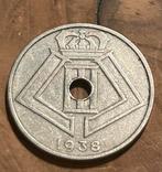 25 cent 1938 vlaams-frans leopold 3, Postzegels en Munten, Munten | België, Ophalen of Verzenden