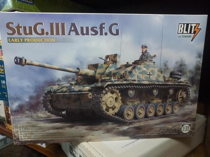 Thom (804): Sdkfz.142 StG. III Ausf. G om 1:35, Hobby en Vrije tijd, Modelbouw | Auto's en Voertuigen, Nieuw, Tank, 1:32 tot 1:50