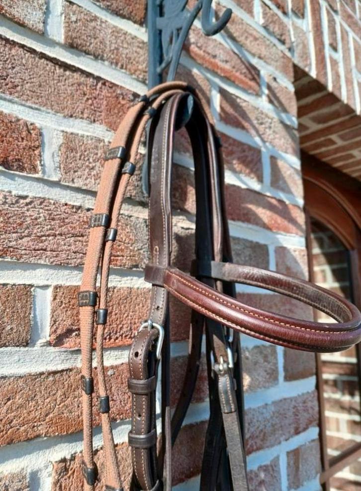 Bridon marron CWD, Animaux & Accessoires, Chevaux & Poneys | Brides & Harnachement, Comme neuf, Obstacle, Enlèvement ou Envoi