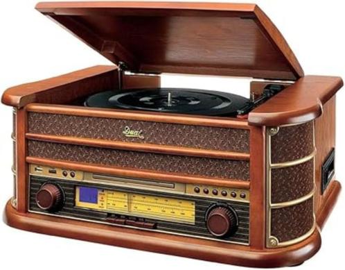 Dual NR 4 nostalgische muziekinstallatie met platenspeler, Audio, Tv en Foto, Platenspelers, Nieuw, Platenspeler, Dual, USB-aansluiting