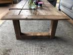 Op maat gemaakte houten salontafel!, Ophalen, Gebruikt, Eikenhout, 50 tot 100 cm
