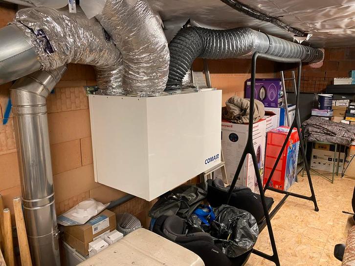 Ventilatieunit comair hruc-e + luxe bedieningspaneel, Bricolage & Construction, Ventilation & Extraction, Comme neuf, Ventilateur et Extracteur