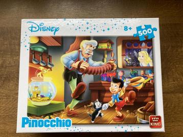 King Disney Puzzel 500 stuks Pinokkio leeftijd : 8+ beschikbaar voor biedingen