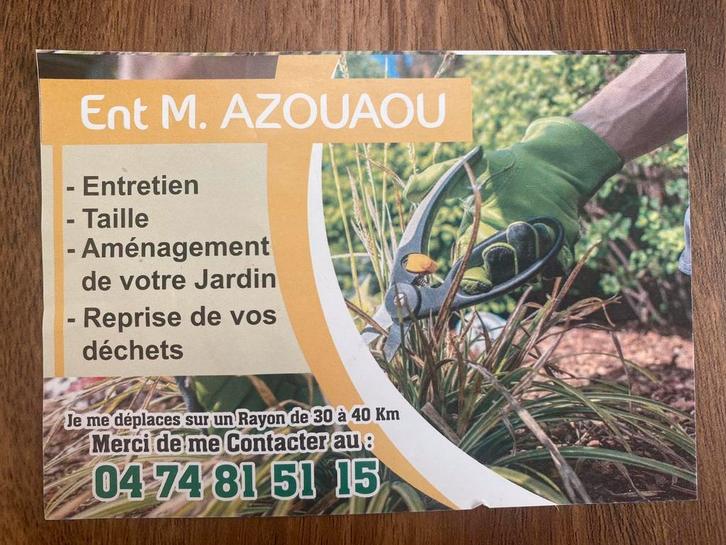jardinier de la région de Mons, 20 ans d'expériences, Diensten en Vakmensen, Tuinmannen en Stratenmakers