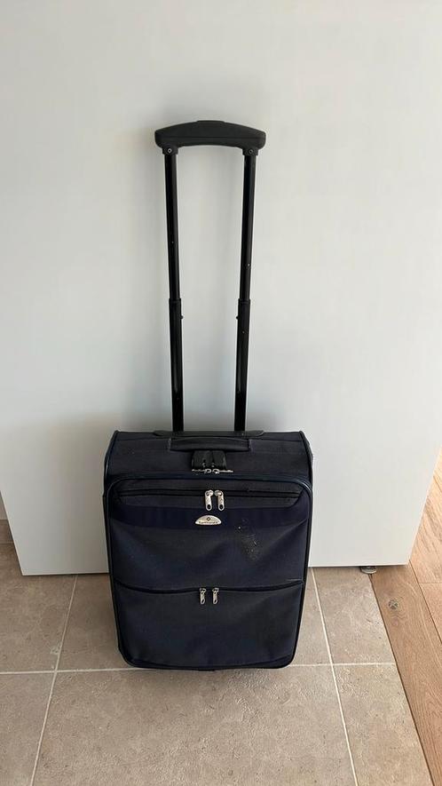 Samsonite handbagage, Handtassen en Accessoires, Tassen | Reistassen en Weekendtassen, Gebruikt, Blauw, Minder dan 40 cm, 20 tot 30 cm