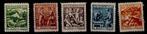 Oostenrijk 1924 - nr 442 - 446 *, Postzegels en Munten, Postzegels | Europa | Oostenrijk, Verzenden