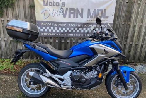 honda nc 750x abs bj 2018 nieuw staat + vele opties, Motoren, Motoren | Honda, Bedrijf, Toermotor, meer dan 35 kW, 2 cilinders