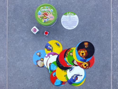Grabolo - Jeu de société / cartes pour enfants, Megableu, Hobby en Vrije tijd, Gezelschapsspellen | Kaartspellen, Gebruikt, Een of twee spelers