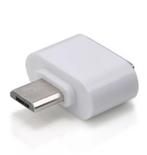 Micro USB OTG On The Go Converter Adapter voor Android - Wit, Telecommunicatie, Nieuw, Ophalen of Verzenden
