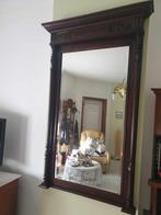 Grand miroir en bois, Antiquités & Art, Antiquités | Miroirs