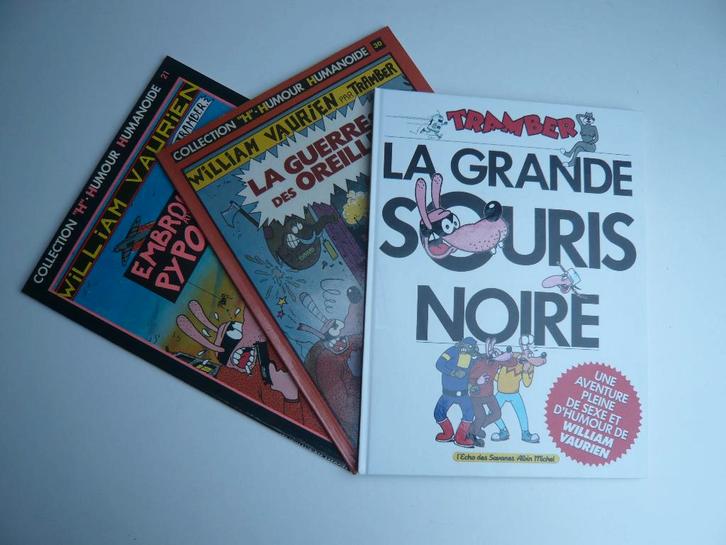 WILLIAM VAURIEN tomes 1 à 3 (EO ttbe) de TRAMBER, Livres, BD, Utilisé, Plusieurs BD, Enlèvement ou Envoi