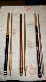 Biljaarstokken te koop, Sports & Fitness, Billards & Billards américains, Enlèvement, Utilisé, Table de billard