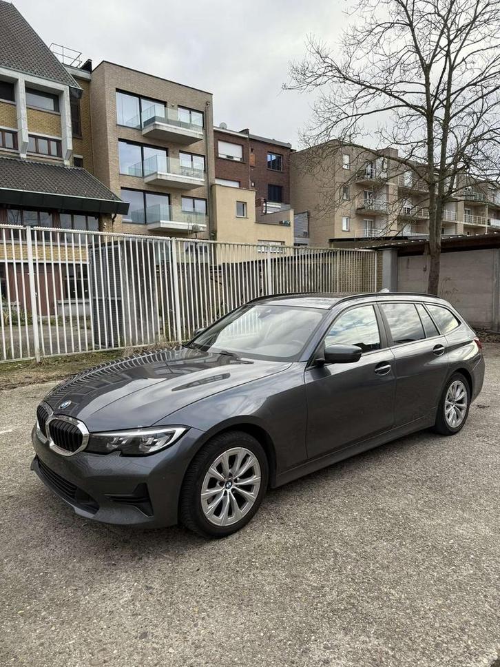 BMW 318d automaat. In perfecte staat, Auto's, BMW, Particulier, 3 Reeks, Diesel, Euro 6, Break, 5 deurs, Automaat, Zilver of Grijs
