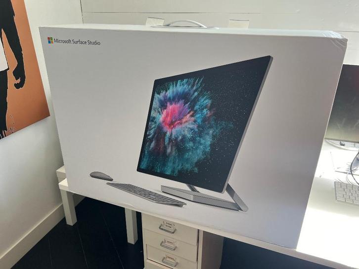 Microsoft Surface Studio 2, Computers en Software, Desktop Pc's, Zo goed als nieuw, 4 Ghz of meer, SSD, 32 GB, Met videokaart