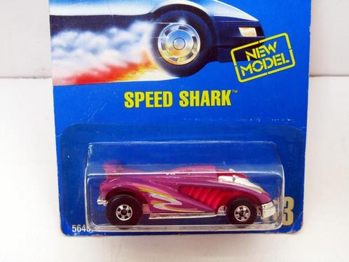 Speed Shark Hot Wheels #113 "New Model" 10 Speed Points 1990, Hobby & Loisirs créatifs, Voitures miniatures | Échelles Autre, Neuf