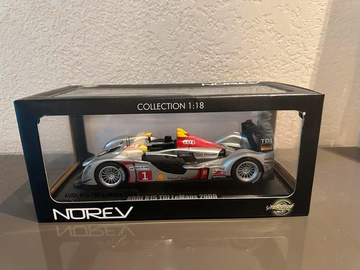 1/18 Audi R15 TDI Le Mans 2009 - Norev, Hobby & Loisirs créatifs, Voitures miniatures | 1:18, Neuf, Voiture, Norev, Enlèvement ou Envoi
