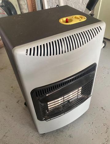 Mobiele gaskachel met gasfles beschikbaar voor biedingen