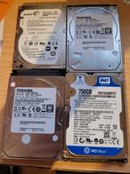 4 harde schijven sata 2.5 inch, Computers en Software, Harde schijven, Intern, Ophalen of Verzenden, Zo goed als nieuw, Laptop