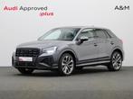 Audi Q2 Q2 35 TFSI Business Edition S line S tronic, Q2, SUV of Terreinwagen, Zilver of Grijs, Lederen bekleding
