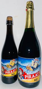 2 volle flessen Piraat, Verzamelen, Biermerken, Ophalen of Verzenden, Gebruikt