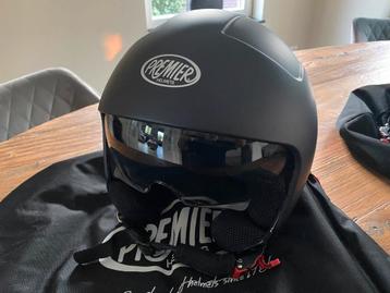 Motorhelm scooter helm jet helm Premier helm nieuw !, Casque jet, Enlèvement, Neuf, sans ticket, Enfants