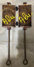 2 in aluminium, prijs voor 2 = 15€, Ophalen of Verzenden, Uitneembare platen, Gebruikt