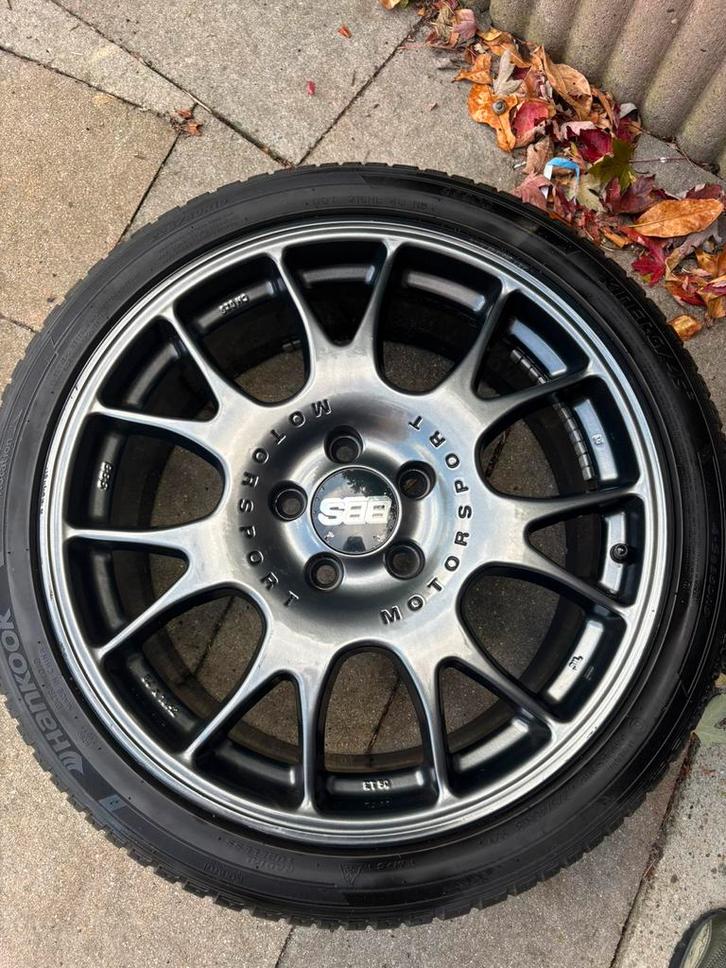 BBS motosport 18 inche hankook allseaons, Auto-onderdelen, Banden en Velgen, Band(en), Ophalen