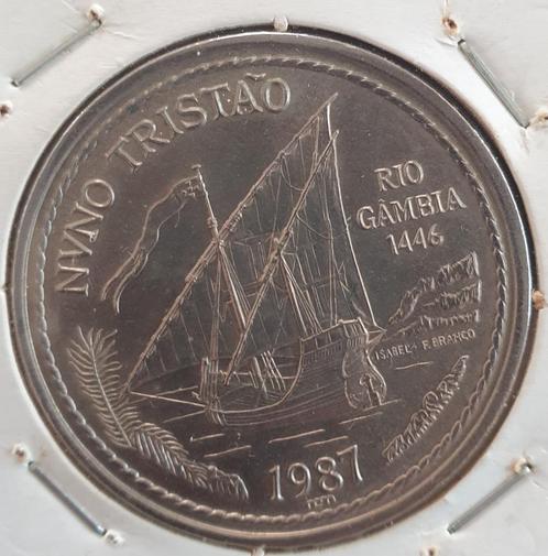 Munt: 100 escudos van Republiek Portugal 1987, Postzegels en Munten, Munten | Europa | Euromunten, Losse munt, Portugal, Ophalen of Verzenden