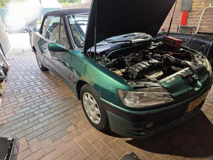 Peugeot 306 1.6 liter cabriolet cabrio Roland Garros, Auto's, Peugeot, Particulier, Cabriolet, Ophalen