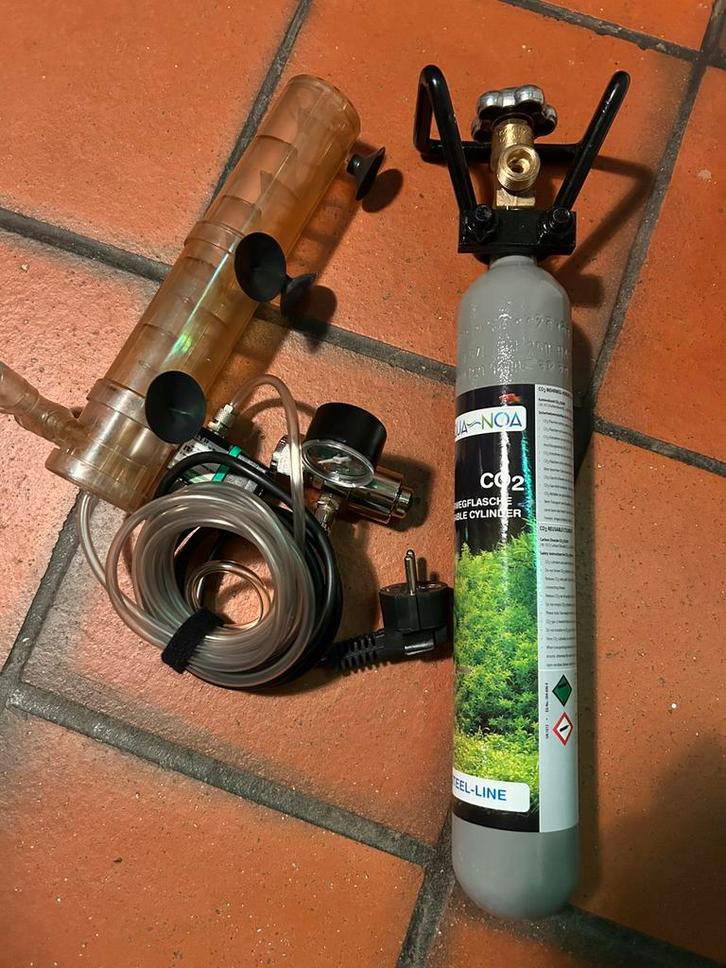 Volledige aquarium CO2 installatie, Dieren en Toebehoren, Vissen | Aquaria en Toebehoren, Gebruikt, Ophalen of Verzenden