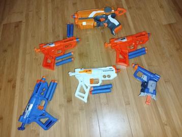 Nerf geweren in goede staat, met kogels, Enlèvement, Comme neuf