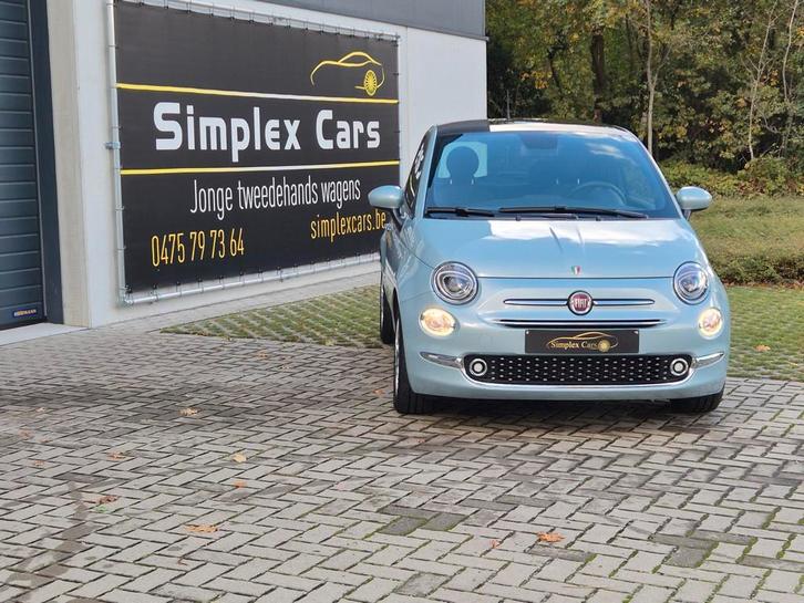 FIAT 500 1.0 HYBRID DOLCEVITA IN NIEUWSTAAT..NET BINNEN, Auto's, Fiat, Bedrijf, Te koop, ABS, Airbags, Airconditioning, Bluetooth
