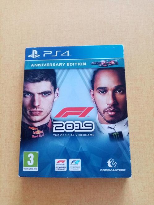 F1 2019: Jubileumeditie (PS4), Games en Spelcomputers, Games | Sony PlayStation 4, Zo goed als nieuw, Racen en Vliegen, Vanaf 3 jaar
