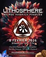Ce dimanche bourse mineraux et fossiles à Charleroi