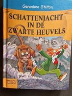 Geronimo Stilton - Schattenjacht in de zwarte heuvels, Ophalen of Verzenden, Gelezen, Geronimo Stilton
