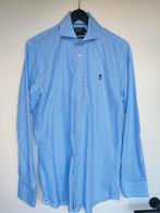 River Woods blauw geruit hemd Custom fit maat L, Ophalen of Verzenden, Nieuw, Blauw