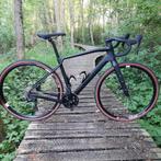 Gravelbike (M) Carbon Mat Zwart -GRX 820- geïntegreerde kabe, Fietsen en Brommers, Ophalen, 28 inch, Carbon, Heren