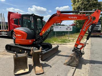 Kubota U48-4 FULL HYDR FUNCTIONS - *2300h* - BLADE - A/C - 3 beschikbaar voor biedingen